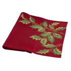 RUNNER IN TESSUTO ROSSO AGRIFOGLIO