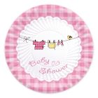 PIATTO G. BABY SHOWER GIRL PZ.10 