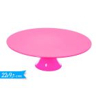 ALZATINA IN PLASTICA FUCSIA 22CM