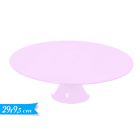 ALZATINA IN PLASTICA ROSA SCURO 29CM