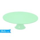 ALZATINA IN PLASTICA VERDE PASTELLO 29CM