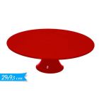 ALZATINA IN PLASTICA ROSSA 29CM