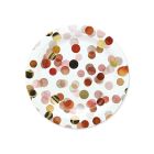 PIATTO P. CORIANDOLI ROSA PZ.8