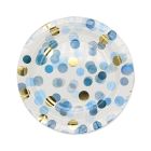 PIATTO G. CORIANDOLI CELESTE PZ.8