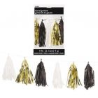 GHIRLANDA CON NAPPE NERO E ORO