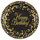 PIATTI HAPPY BIRTHDAY SPARKLING FIZZ BLACK & GOLD PZ.8