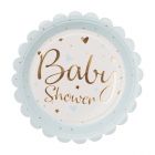 PIATTO P. BABY SHOWER CELESTE PZ.8