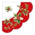 TOVAGLIOLI HOLLY CHRISTMAS SMERLO FIORE PZ.16
