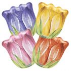 PIATTI TULIPANI PZ.8