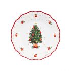 PIATTINI CHRISTMAS WISHES 21CM PZ.8  64452