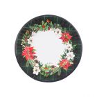 PIATTINI CHRISTMAS IN TARTAN 21CM PZ.8 64484
