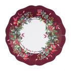 PIATTI CHERRY CHRISTMAS 27CM PZ.8  64494