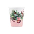 BICCHIERI E COVER CHERRY CHRISTMAS PZ.8+8  64497