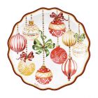 PIATTI CHRISTMAS DECO' 27CM PZ.8