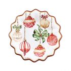 PIATTI FONDI CHRISTMAS DECO' 24CM PZ.8