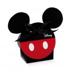 SCATOLINA MICKEY MOUSE RED & BLACK 5,5x4x10,5cm PZ.10   68055