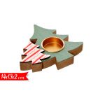 PORTA CANDELA 14X13X2CM  680841