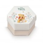 SCATOLINA PORTACONFETTI ESAGONALE WINNIE THE POOH 8X5CM