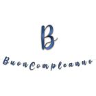 FESTONE BUON COMPLEANNO BLUE GOLD