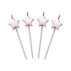 CANDELINE PICKS STELLE ROSA PERLA PZ.4