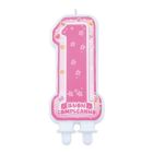 CANDELINA SAGOMATA MAXI ONE PINK PZ. 1