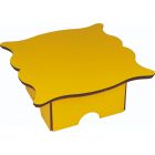 ALZATINA IN LEGNO GIALLO