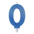 CANDELINA NUMERICA SWEETY GLITTER N.0