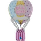 PALLONCINO MYLAR SUPERSHAPE MONGOLFIERA "IT'S A GIRL" 3D