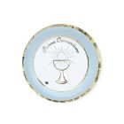 PIATTINI COMUNIONE CHIC CELESTE PZ.8