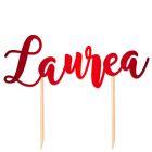 CAKE TOPPER LAUREA ITALIC