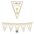 FESTONE BANDIERINA COMUNIONE OLIVE GREEN 30cm.