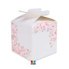 SCATOLINE CUBETTO FIOCCO FLOREAL 5x7x5cm 25PZ.
