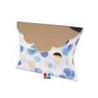 SCATOLINA BUSTA CORIANDOLI CELESTE 10x8x3cm 25PZ.