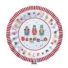 8 PIATTI Ø 25 cm SCHIACCIANOCI