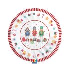 6 PIATTI FONDI  Ø 24 cm SCHIACCIANOCI 75441