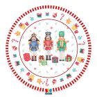 5 SOTTOPIATTI Ø 32 cm SCHIACCIANOCI