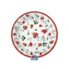 6 PIATTI Ø 20 cm Red Poinsettia