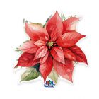 16 TOVAGLIOLI 33x33cm Red Poinsettia