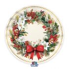 6 Piatti Fondi Ø 24 cm VINTAGE CHRISTMAS