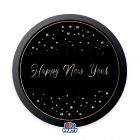 6 Piatti Ø 24 cm Happy New Year Stars