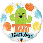 PALLONCINO MYLAR HAPPY BIRTHDAY CACTUS