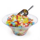 CONTENITORE IN PLASTICA VASO GRANDE COLORI ASSORTITI PZ.1