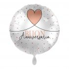 PALLONCINO DF MYLAR 18" BUON ANNIVERSARIO