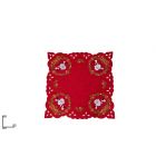 RUNNER ROSSO NATALIZIO BABBO NATALE 85X85CM