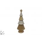ALBERO ORO DECORAZIONI NATALIZIA 32CM 