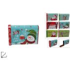 CASSETTA POSTALE IN LATTA NATALIZIA