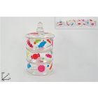 BARATTOLO IN VERTRO PER CARAMELLE 22CM