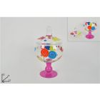 POTICHE IN VETRO CARAMELLE NATALIZIA