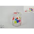 BARATTOLO IN VETRO PER CARAMELLE 18CM