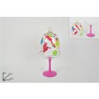 ALZATINA COLORATA IN VETRO 